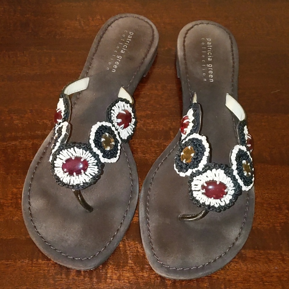 Patricia Green Collection Crochet Sandals